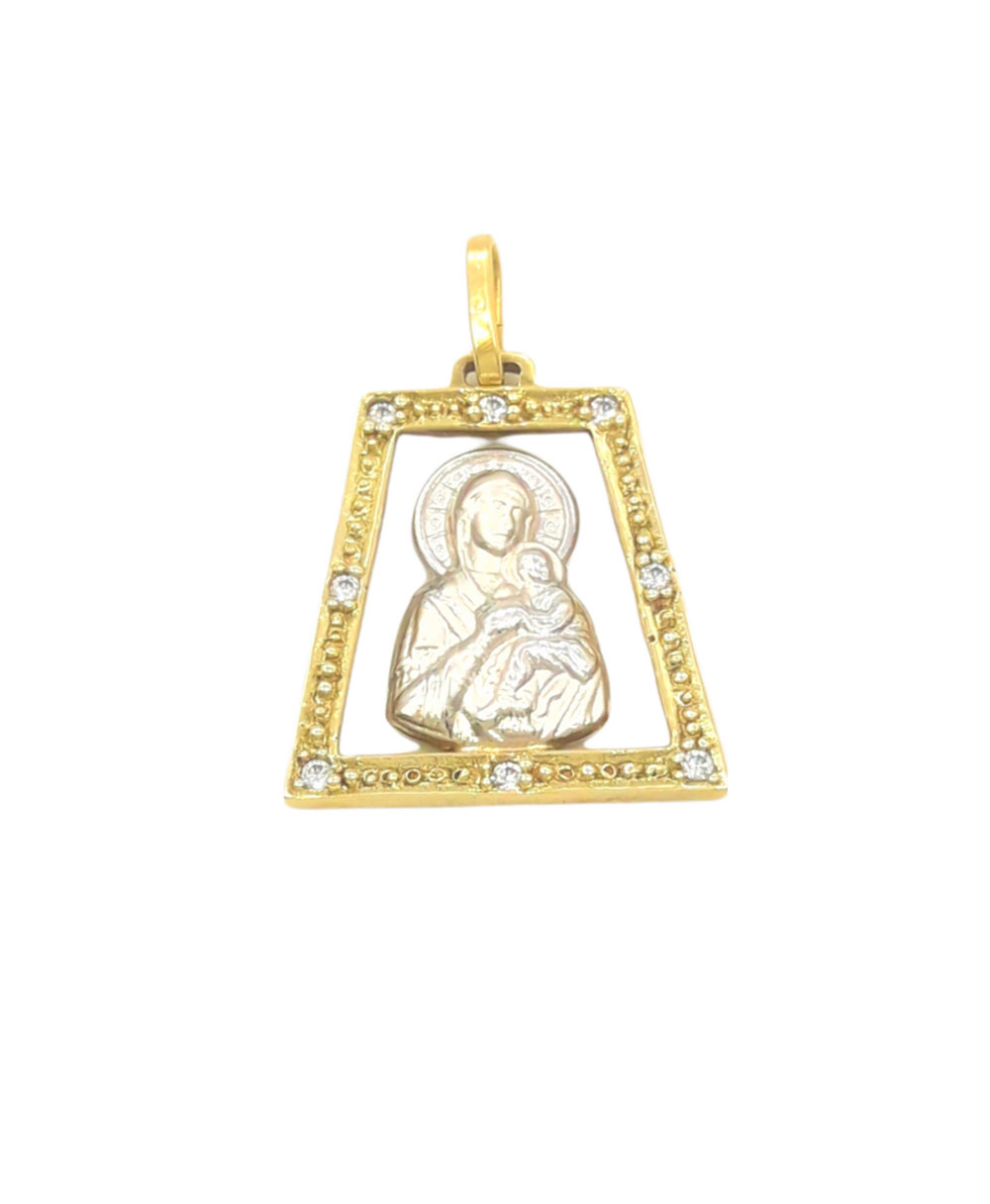 Charm with Mother of God 