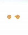 Gold earrings