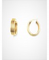 Gold earrings
