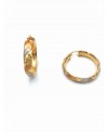 Gold earrings