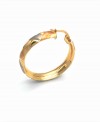 Gold earrings