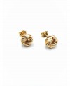 Gold earrings