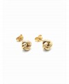 Gold earrings