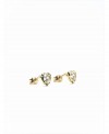 Gold earrings
